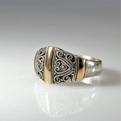 Ring bicolor Gr. 56 – Bild 2