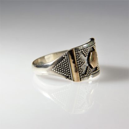 Ring bicolor Gr. 55 – Bild 2