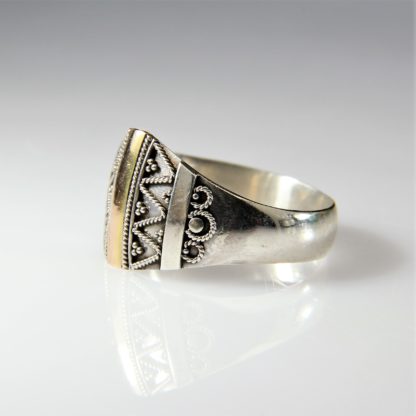 Ring bicolor Gr. 58 – Bild 2