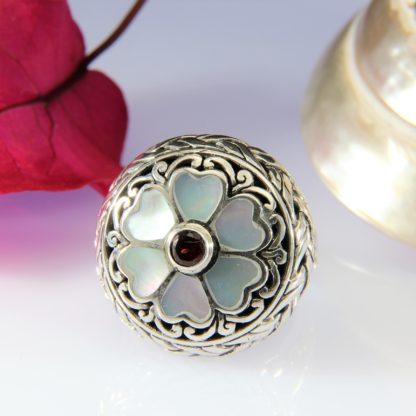 Ring Perlmutt Gr. 58