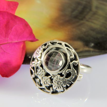Ring Bergkristall Gr. 57-61