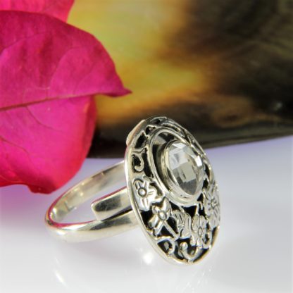 Ring Bergkristall Gr. 57-61 – Bild 3
