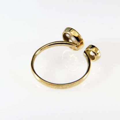 Ring 333er mit Zirkonia – Bild 3